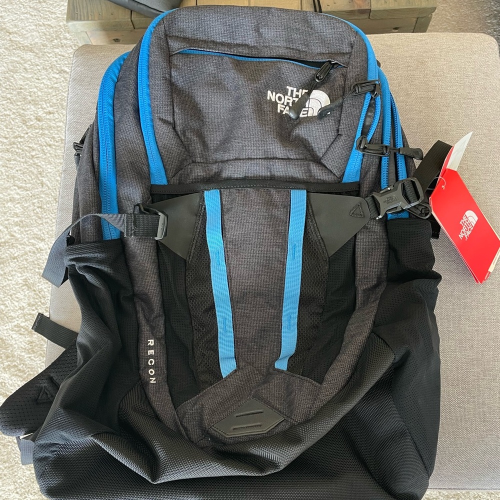 Charcoal Northface Recon backpack